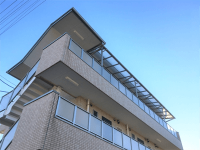 エレベーターのない建物