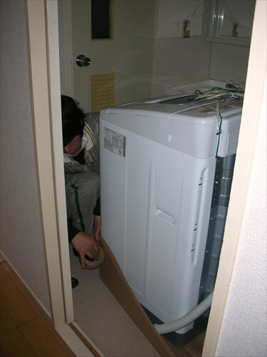 洗濯機だけの引っ越し
